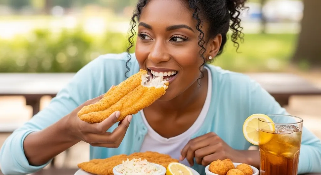 Andy's Fish Fry Moment 5