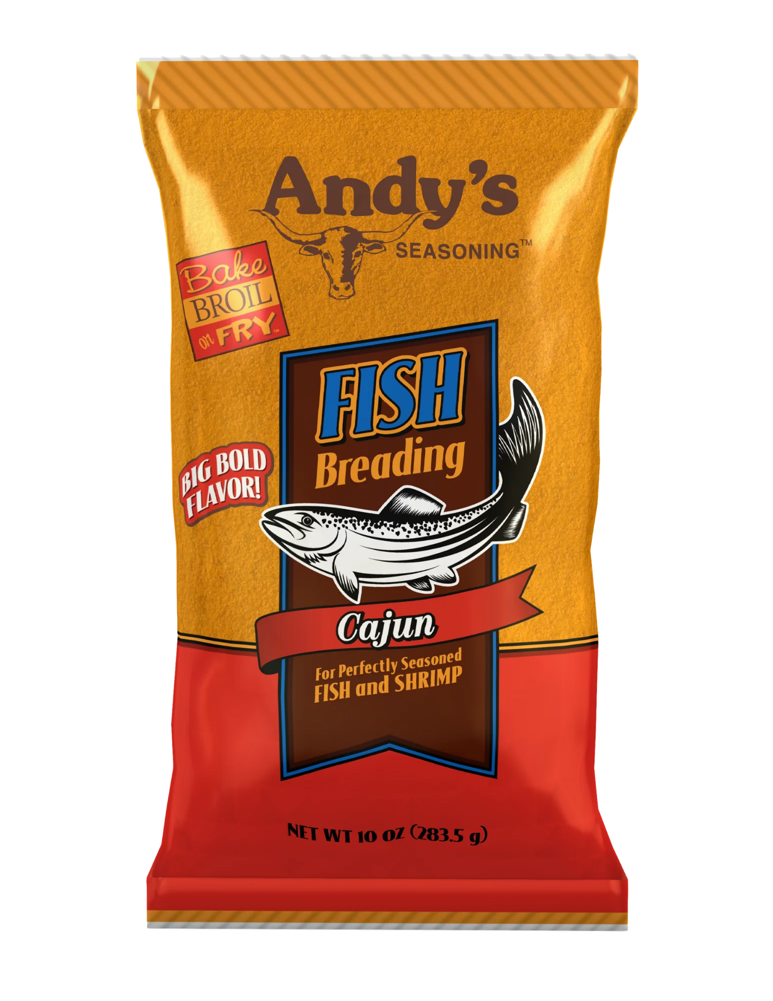 Andy's Cajun Fish Breading