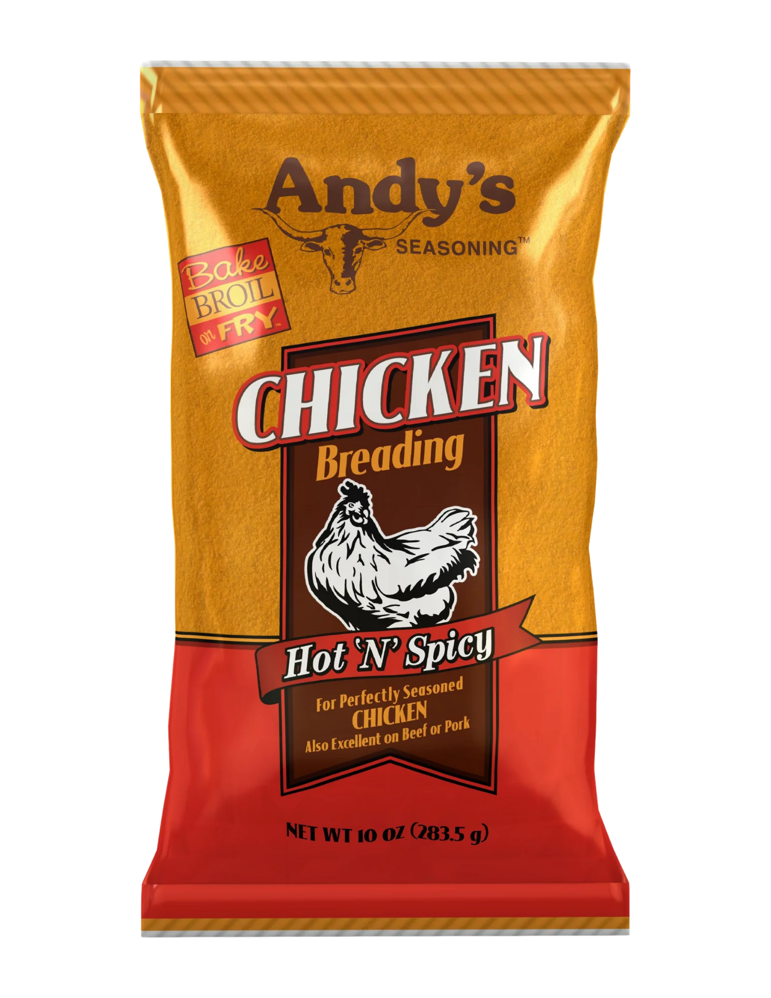 Andy's Hot 'N' Spicy Chicken Breading