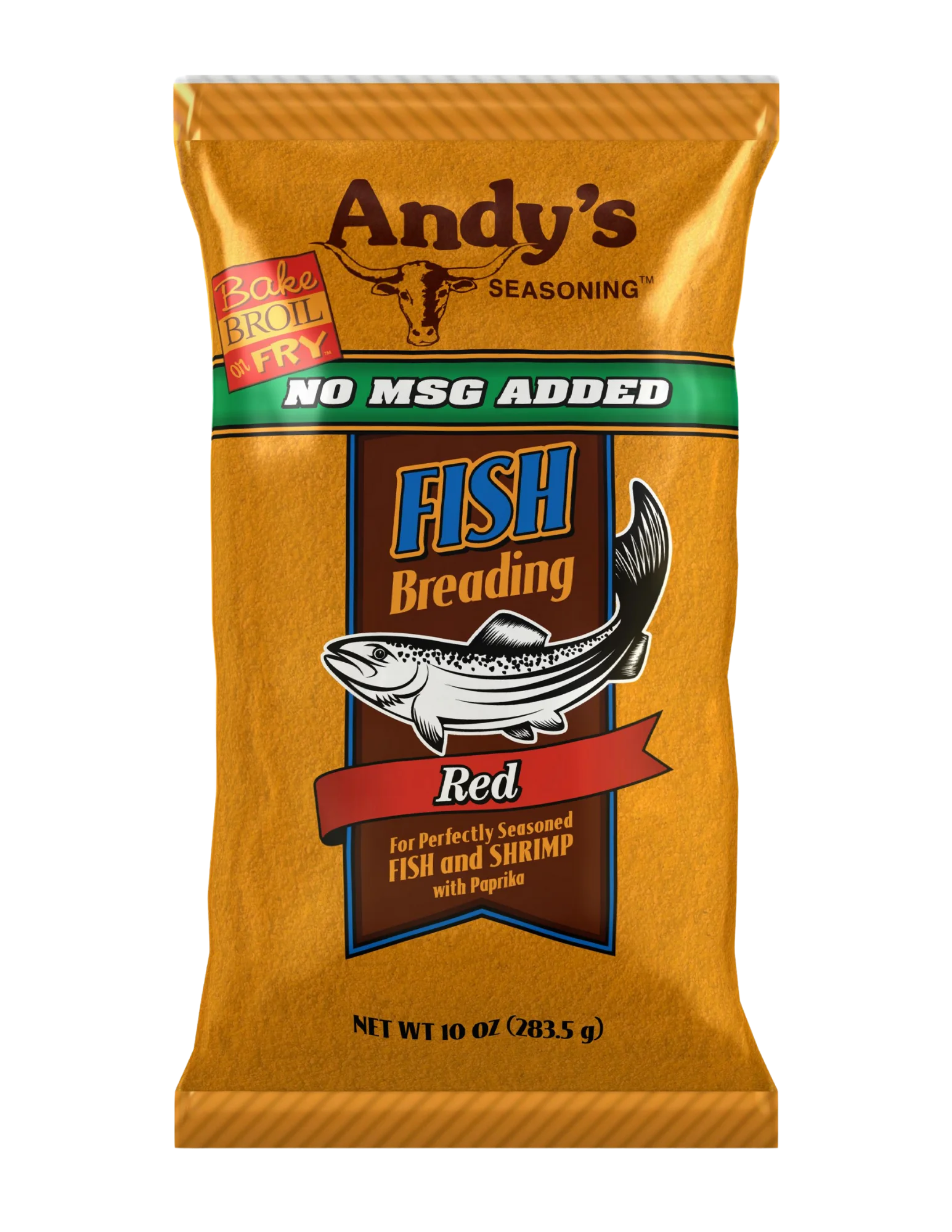Andy's Red Fish Breading (No MSG)