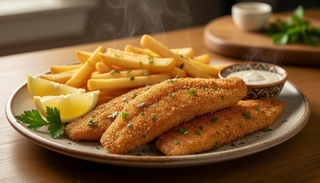 Southern Fried Catfish made with Andy's Yellow Fish Breading