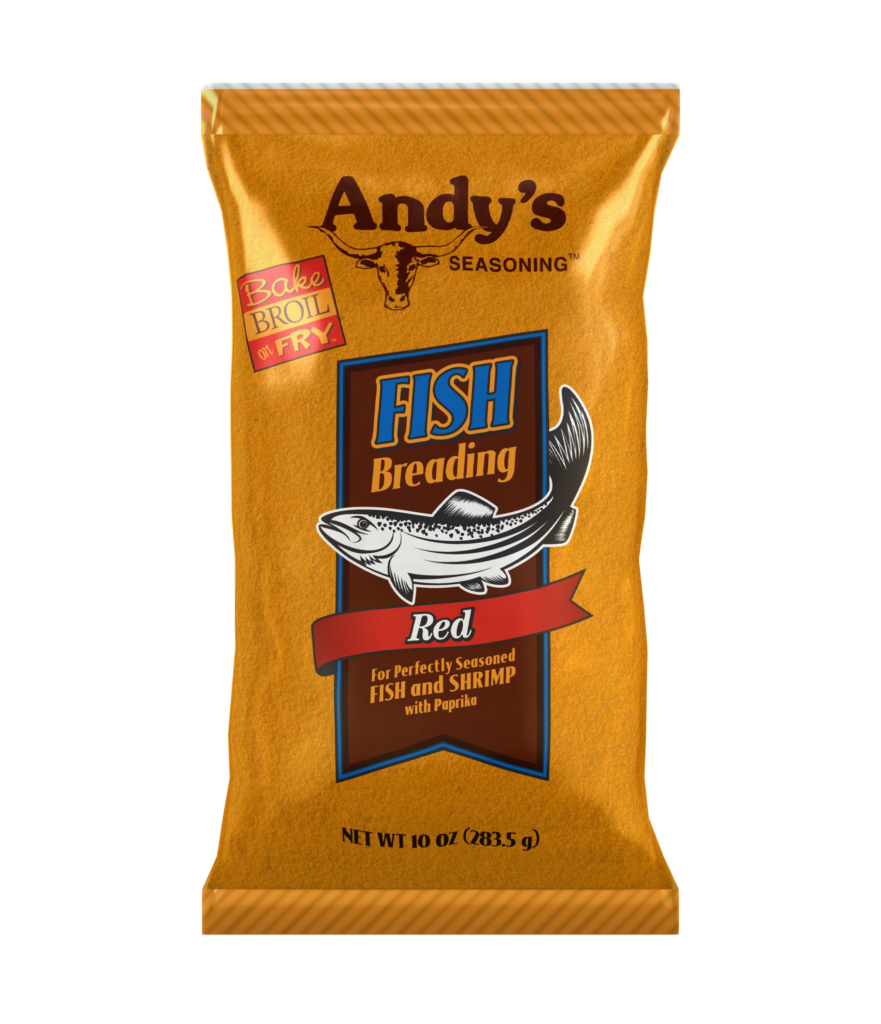 andys red fish no braground